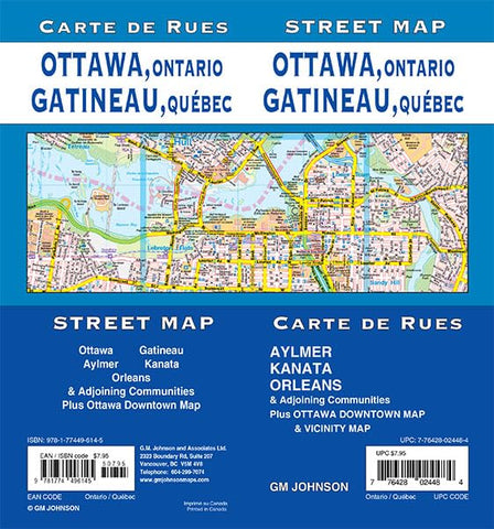 Ottawa/ Gatineau GM Johnson Map