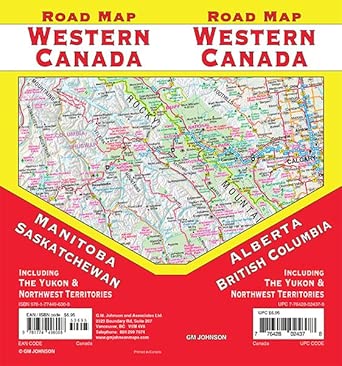 Western Canada GM Johnson Map