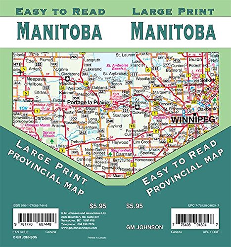 Manitoba GM Johnson Map