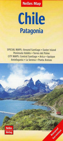 Chile Patagonia Nelles Map