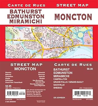 Moncton GM Johnson Map