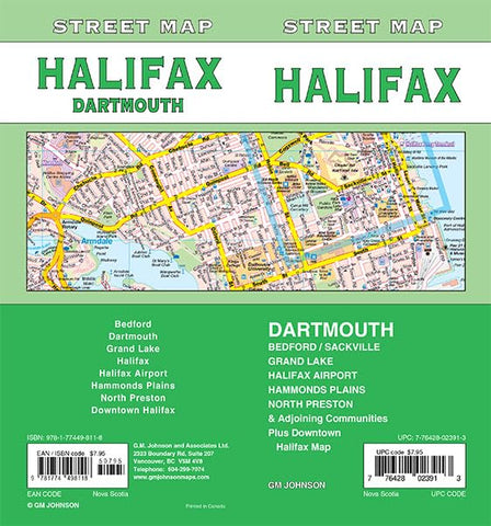 Halifax GM Johnson Map