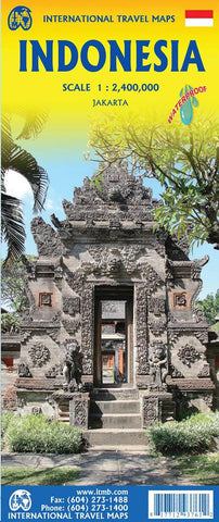 Indonesia ITM Travel Map 6e