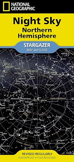 National Geographic Night Sky - Northern Hemisphere Map (Stargazer Folded)