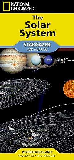 National Geographic Solar System Map (Stargazer Folded)