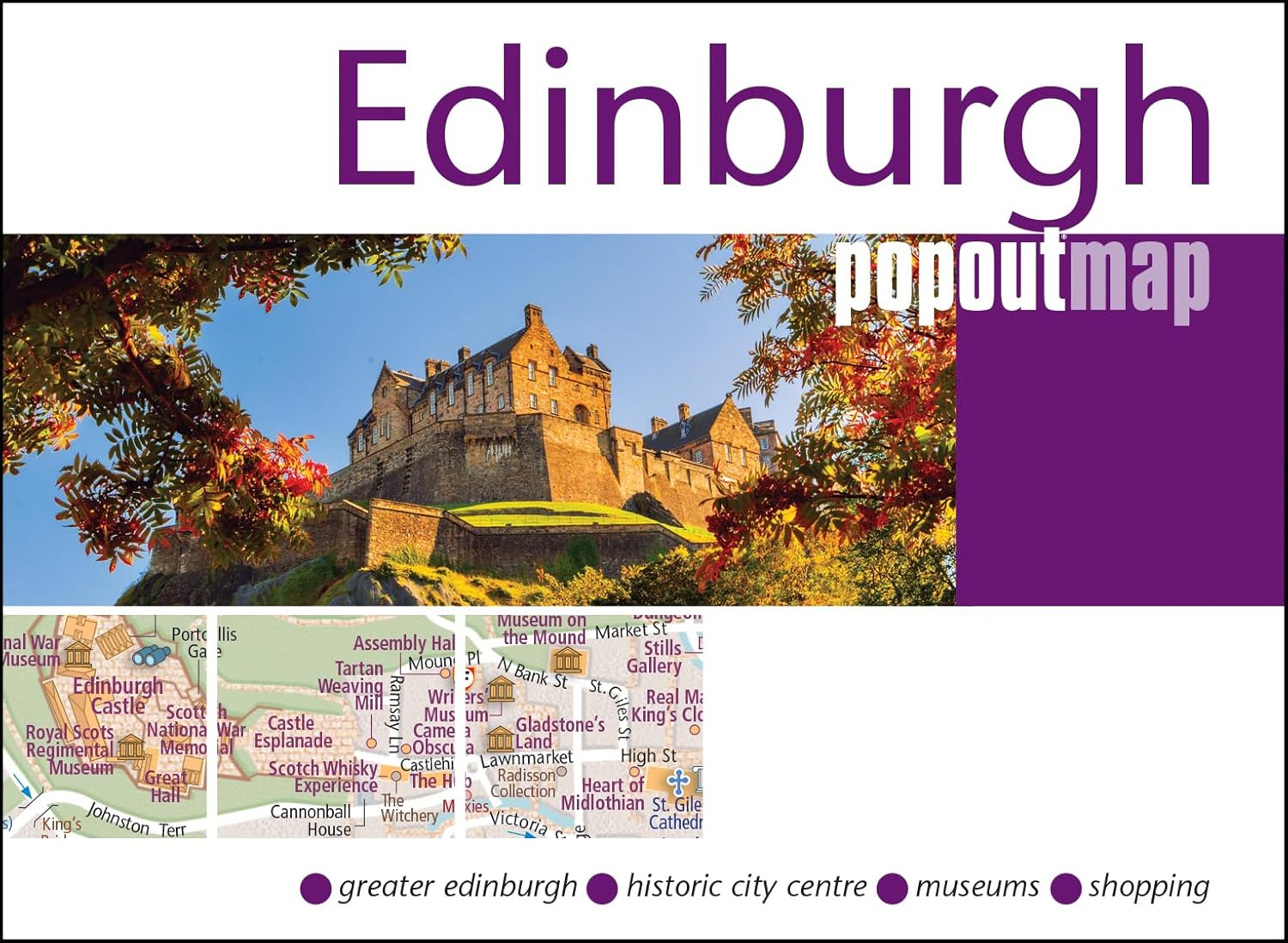Edinburgh Popout Map