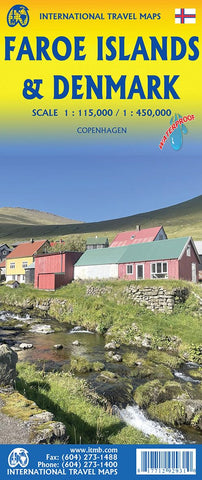 Faroe Islands & Denmark ITM Map 1e