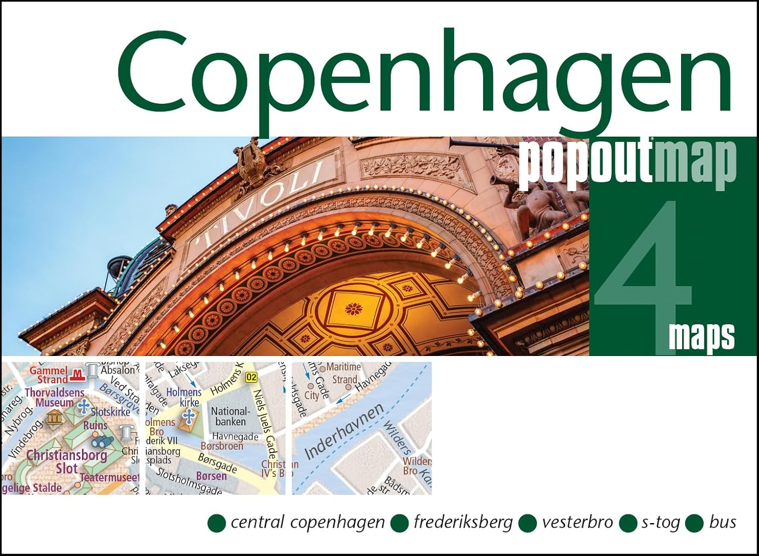 Copenhagen Popout Map