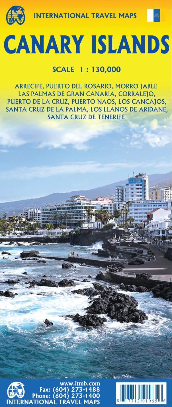 Canary Islands ITM Travel Map 2e