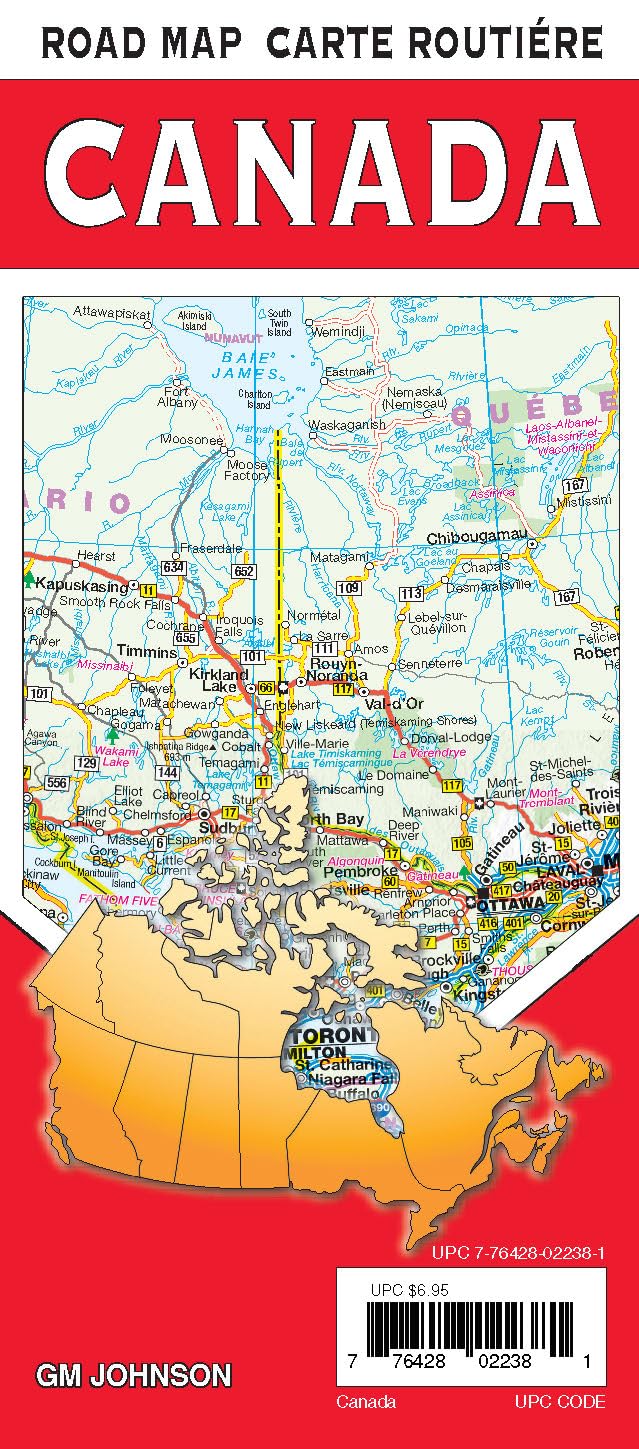 Canada GM Johnson Map