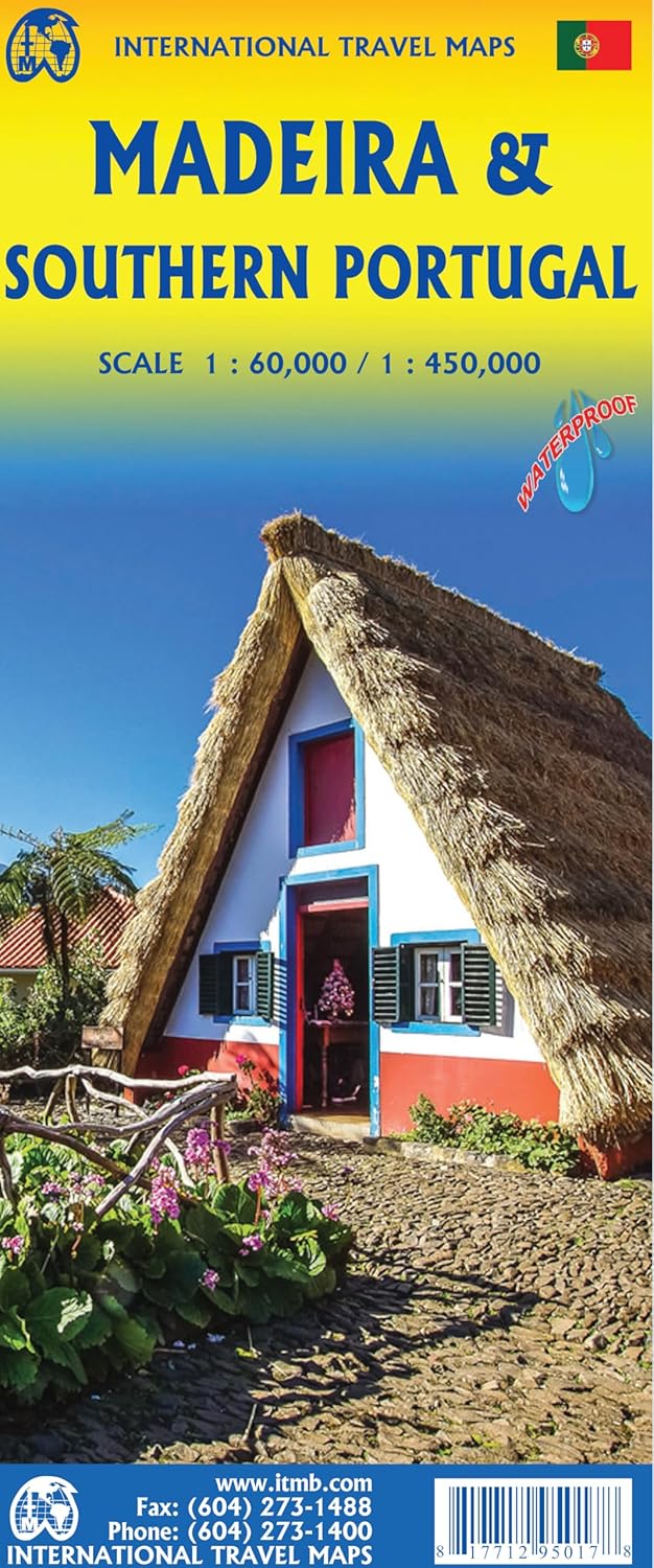 Madeira & Southern Portugal ITM Map 1e