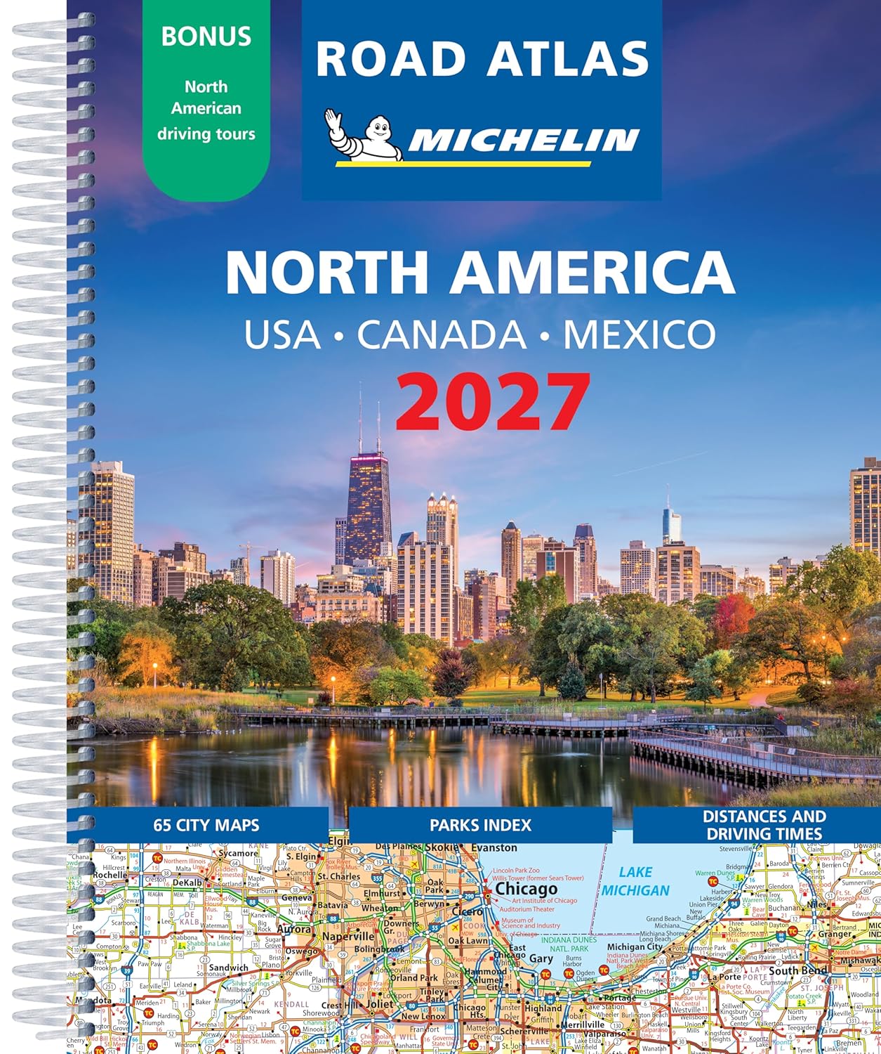 North America Michelin Road Atlas 2027