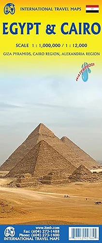 Egypt & Cairo ITM Travel Map 3e