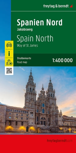 Spain North / Way of St. James FB Travel Map