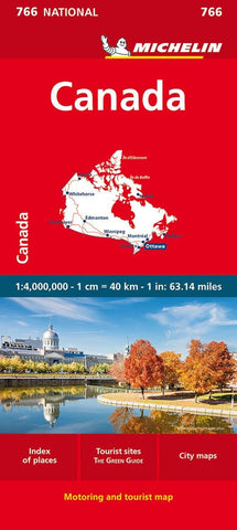 Canada Michelin Map 766