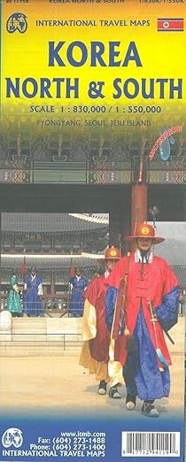 Korea North & South ITM Travel Map 1e