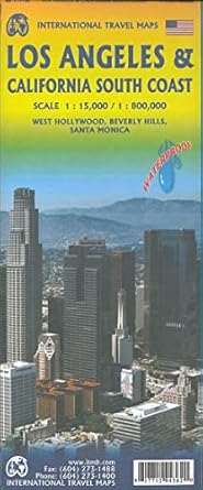 Los Angeles & California South ITM Map 2e
