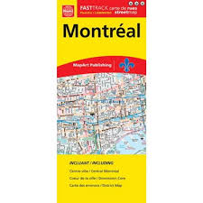 Montreal MapArt Street Map