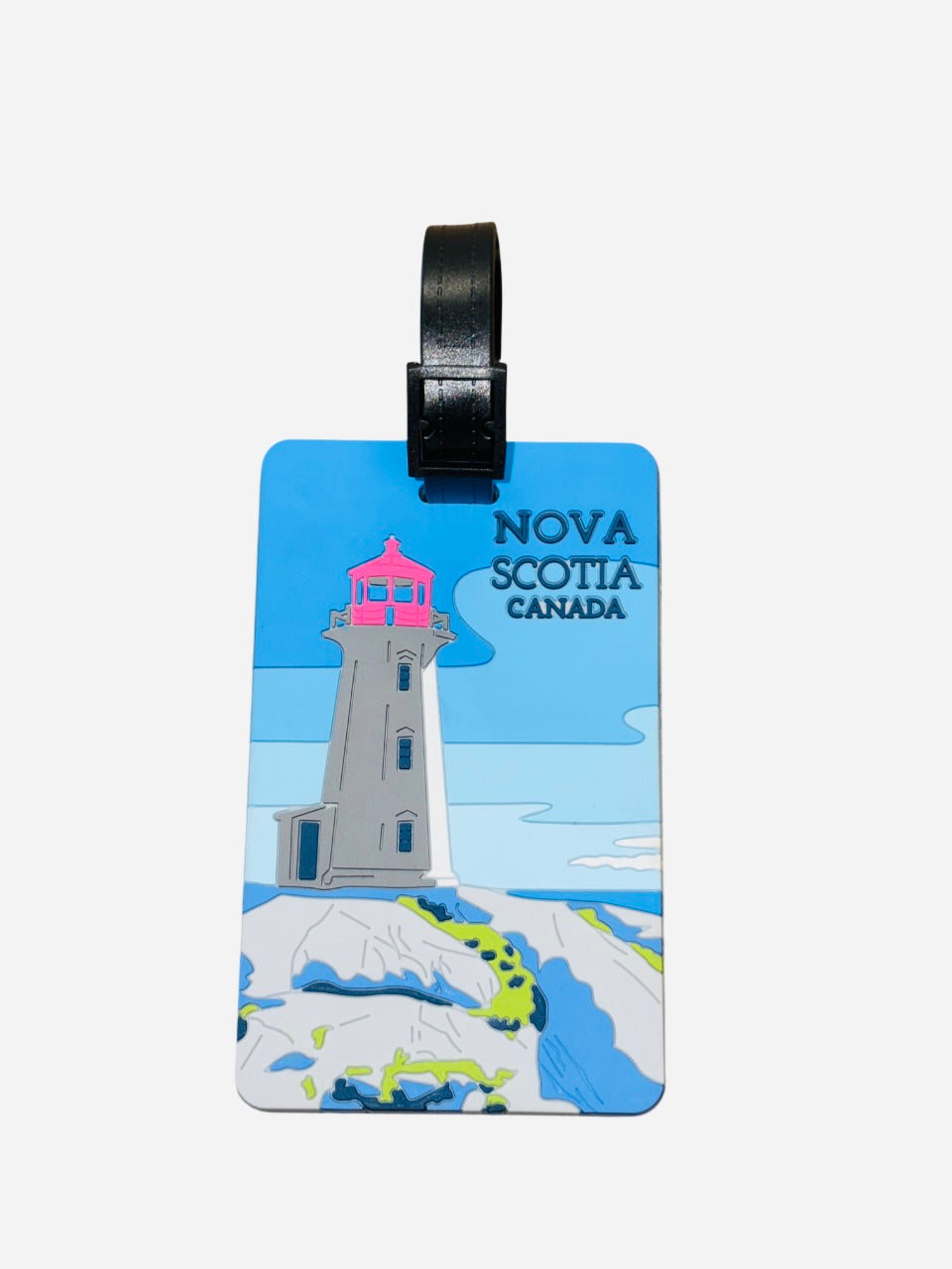 Nova Scotia Lighthouse Luggage Tag