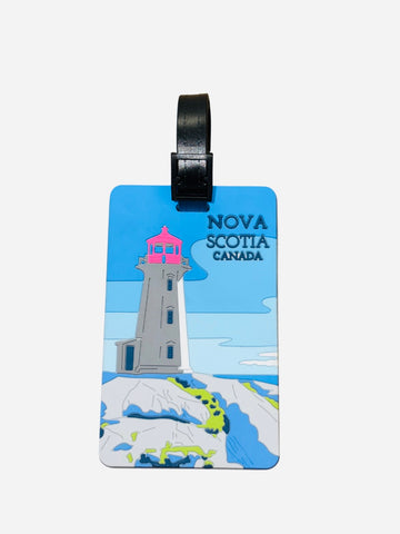 Nova Scotia Lighthouse Luggage Tag