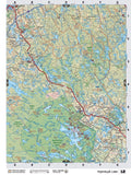Kejimkujik Lake Backroad Map