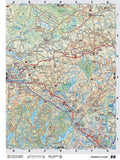 Sweets Corner Backroad Map