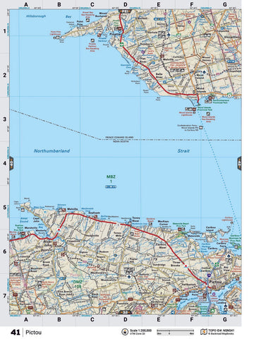 Pictou Backroad Map