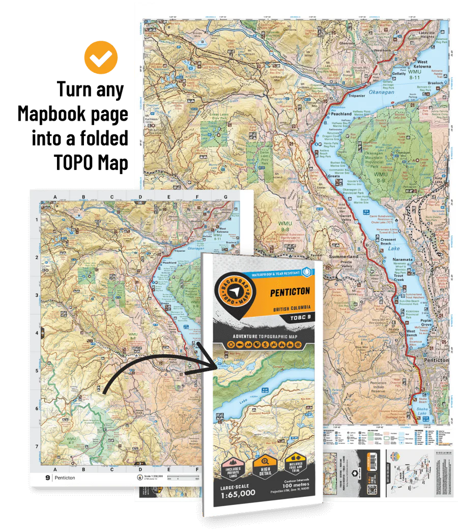 Inverness Backroad Map