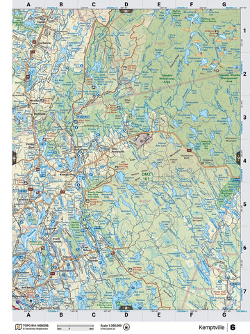 Kemptville Backroad Map