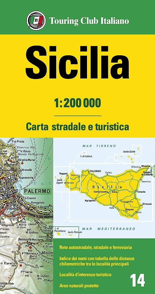 Sicily TCI Travel Map
