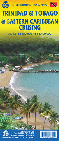 Trinidad & Tobago ITM Travel Map 2e