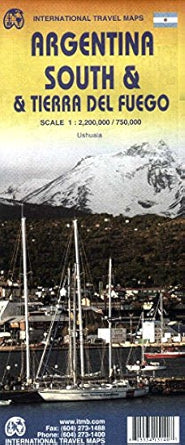 Argentina South  ITM Travel Map