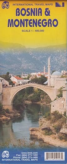 Bosnia & Montenegro ITM Map