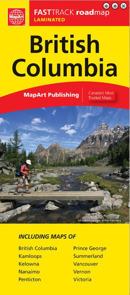 British Columbia Fast Track Map | Maps & More