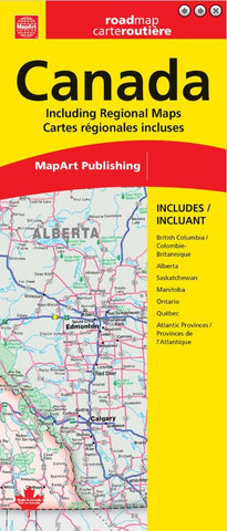 Canada MapArt Map