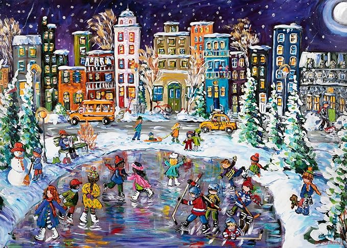 Canada City Lights 1000 Piece Jigsaw Puzzle