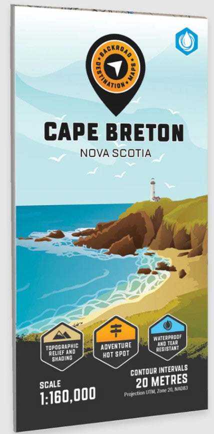 Cape Breton Island Backroad Map