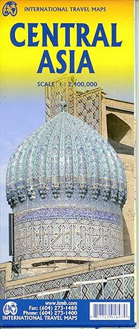 Central Asia ITM Travel Map 2e