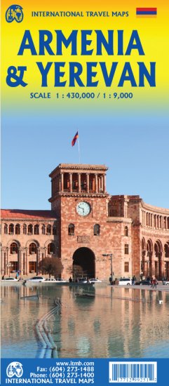 Armenia & Yerevan ITM Map 1e