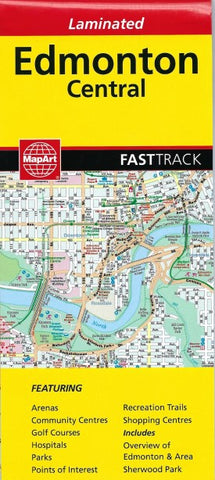 Edmonton Fast Track MapArt Map