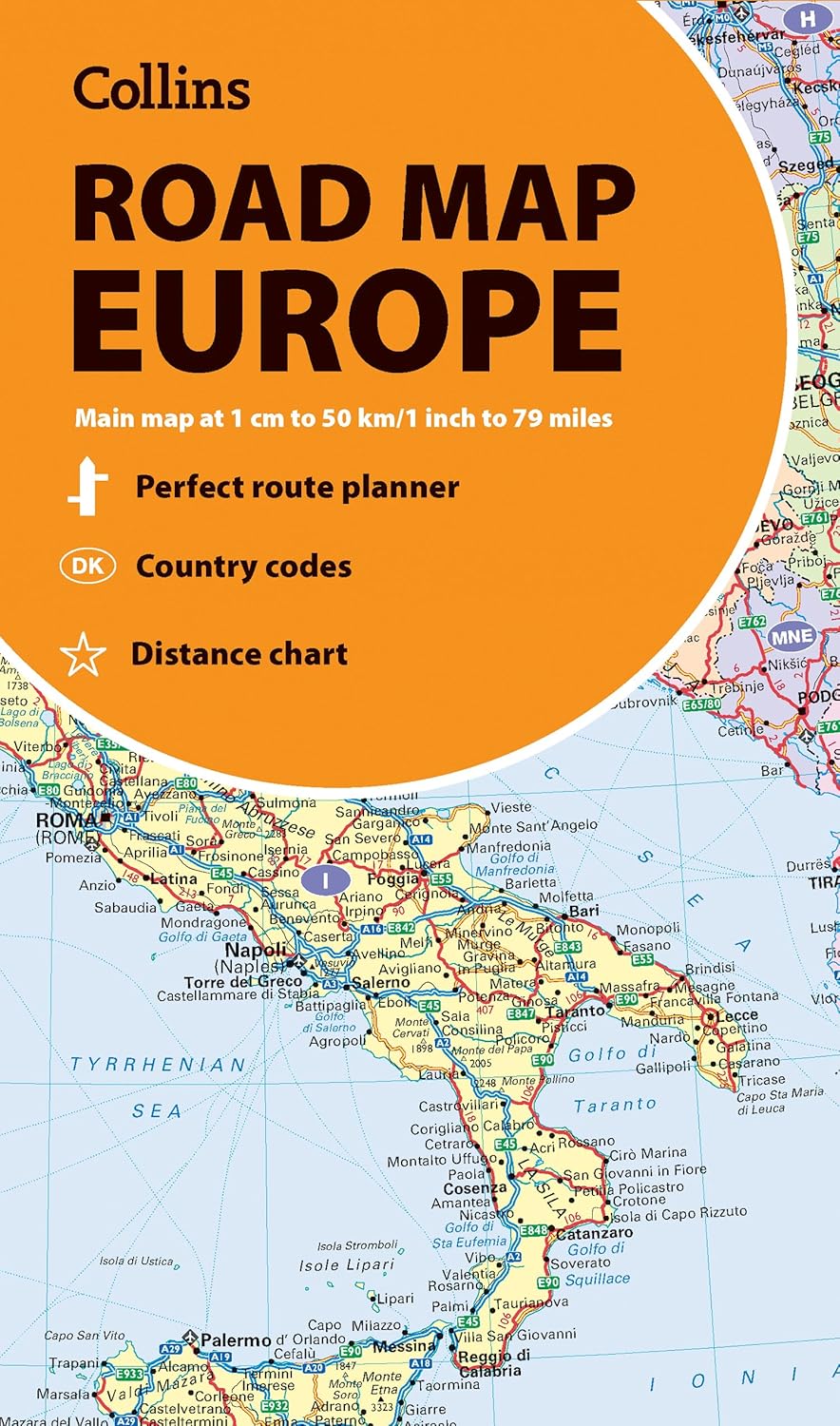 Europe Collins Pocket Map