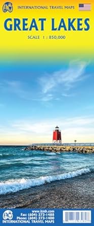 Great Lakes ITM Travel Map 5e