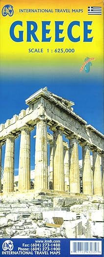Greece ITM Travel Map 2e