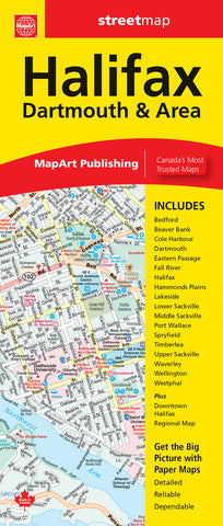 Halifax MapArt Map