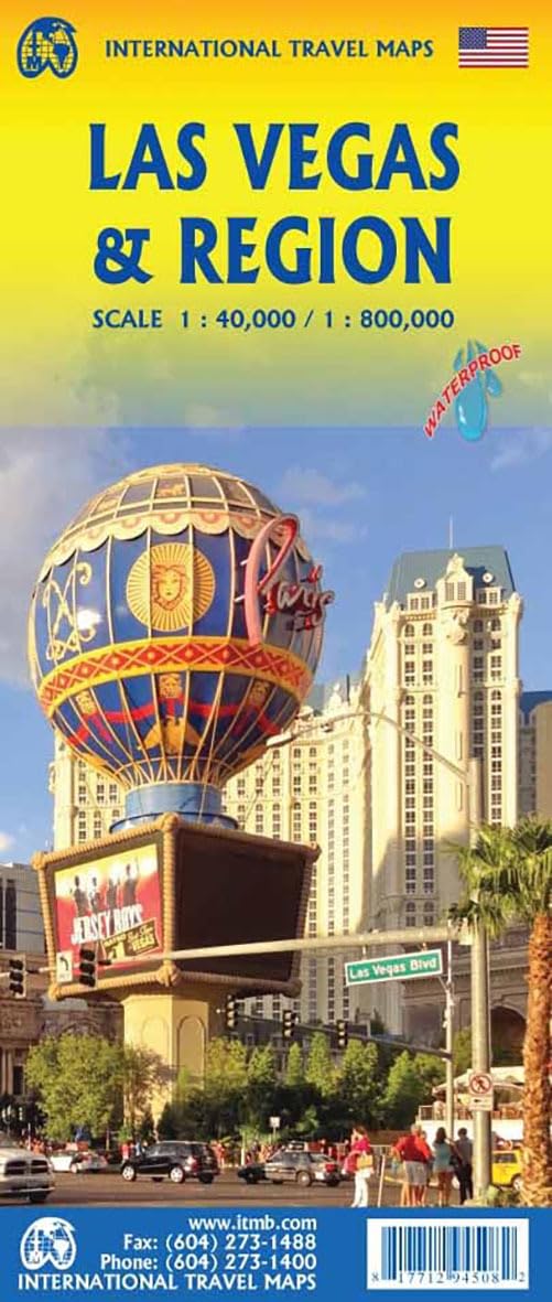 Las Vegas & Region ITM Travel Map 2e