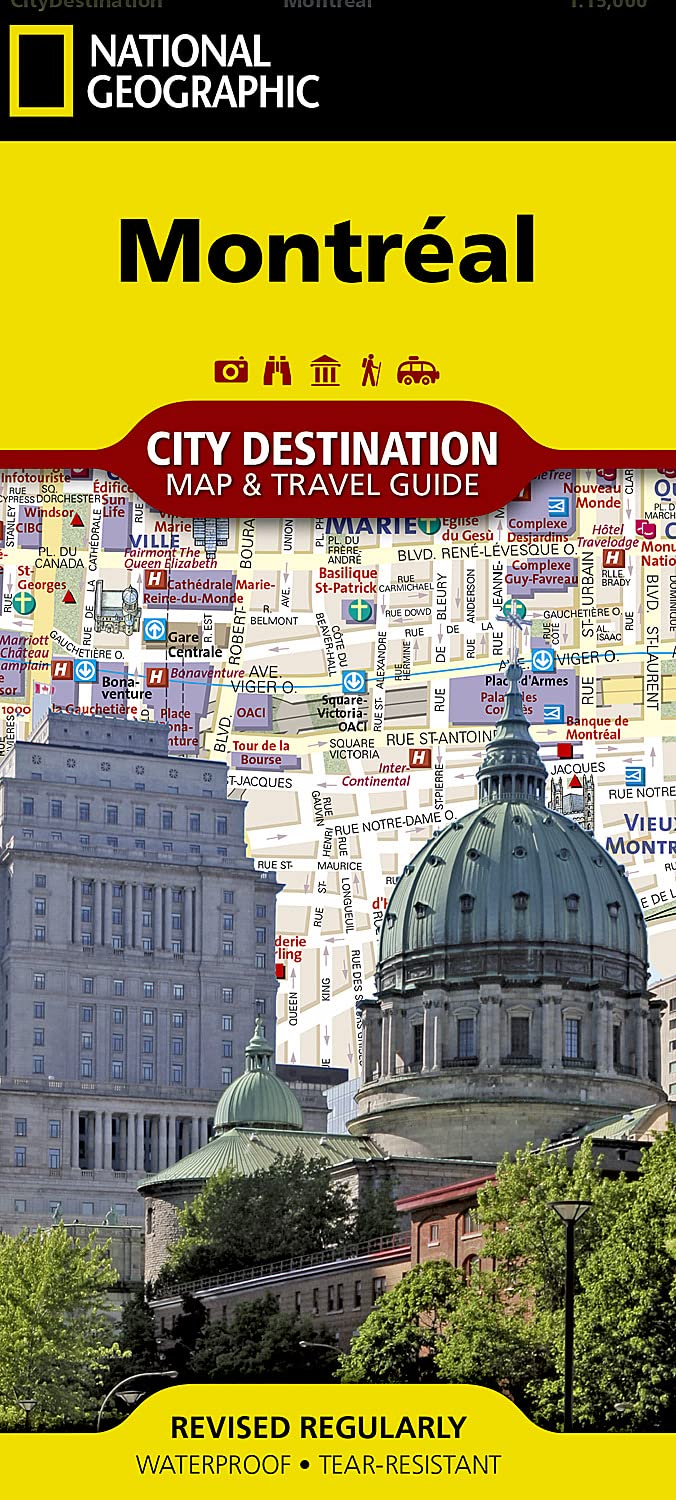 Montreal Destination City Map