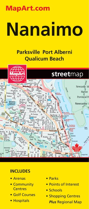 Nanaimo MapArt Map