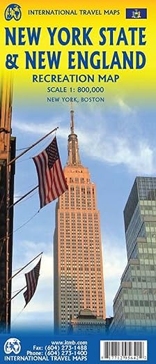 New York State & New England ITM Map 1e