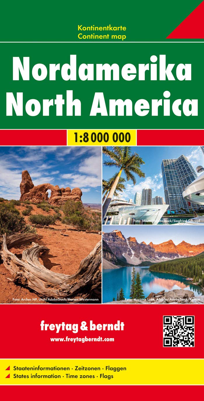 North America Continent Map
