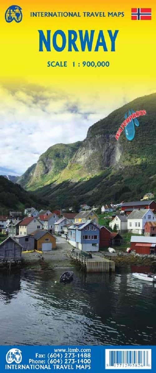 Norway ITM Travel Map 4e